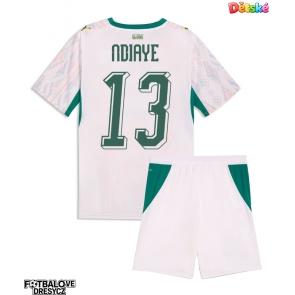 Senegal Iliman Ndiaye #13 Dětské Domácí dres komplet MS 2026 Krátký Rukáv (+ trenýrky)